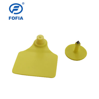 ICAR Fofia T904 Hayvan Kulak Etiketi Çip Yeni Yüksek Kaliteli RFID TPU Lazer Kodlama 3 Yıllık Garanti Çiftlik Kullanımı Sığır Koyun Takibi 0.01g