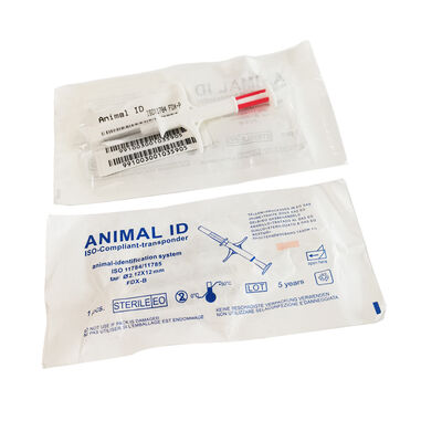 Su Geçirmez Fofia Yeni ICAR Sertifikalı RFID 134.2kHz PP Hayvan Kimlik Mikroçipi Evcil Hayvanlar İçin Su Geçirmez 1.5 Yıl Garanti Kedi Köpek Kullanımı