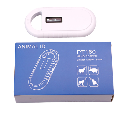 Iso11784 / 5 Fdx - B Küçük RFID Microchip Tarayıcı, RFID Microchip Okuyucu Pt160