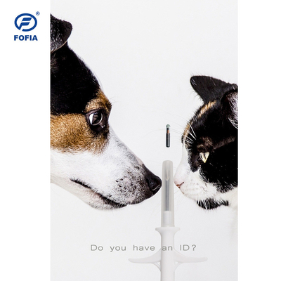 134.2khz Hayvan Pet Kuşlar Mikroçip Frekans RFID Cam Etiket Şırınga