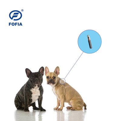 Hayvanlar için RFID Cam ISO Transponder Mikroçip Etiketi Pet Kuşlar Şırınga