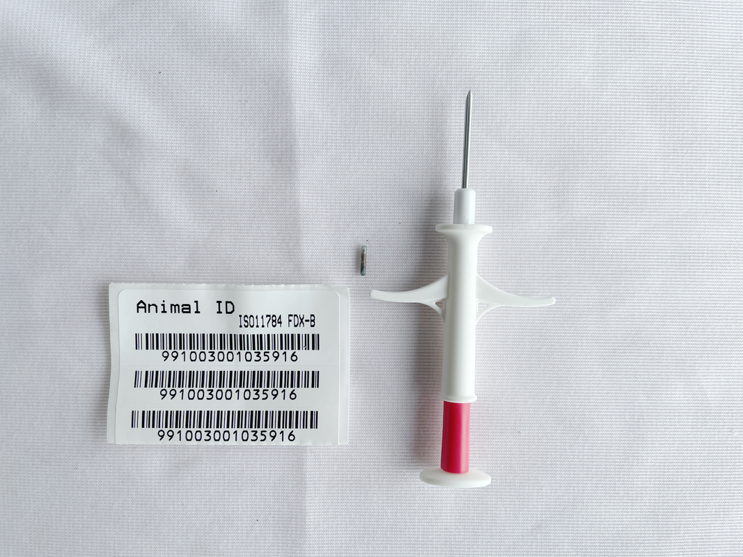 Hayvan Sıcaklık İzleme ve Yönetimi için ISO11784/5 FDX-B Hayvan Kimlik Mikroçipi