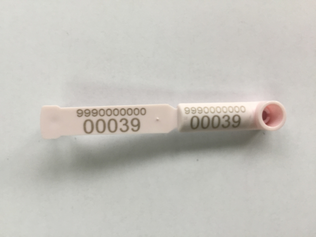 ISO11784/5 FDX-B Koyun Kulak Etiketleri Hayvan Kimliği İçin Elektronik Koyun Etiketleri Özel Lazer Baskı Mümkün