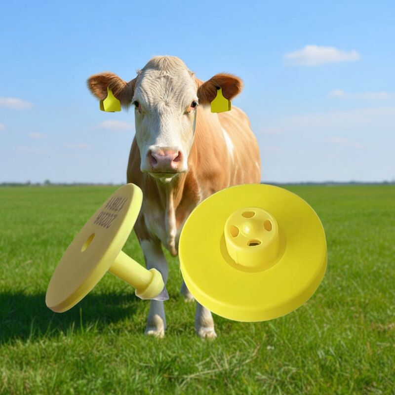 134ISO11784/5 FDX-B Elektronik Kulak Etiketi, Hayvan Kimliği için 350N Gerginliği