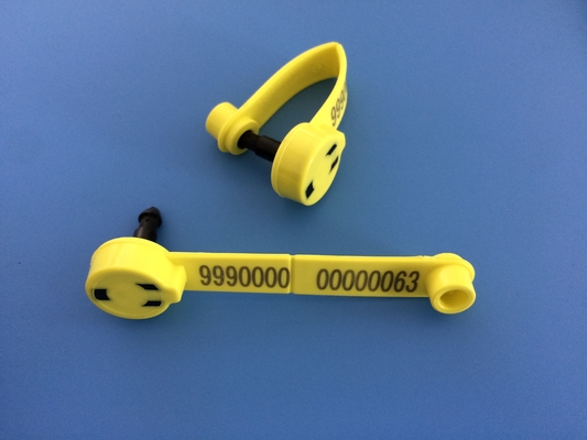 Hayvan Rfid Koyun Kulak Etiketleri Plastik ISO 11784 134.2 Khz