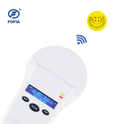 Hayvan ID Etiketleri Okuma için Çok Fonksiyonlu Kablosuz RFID Pet Çip Okuyucu
